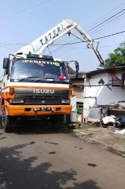 Proyek dengan mobil molen